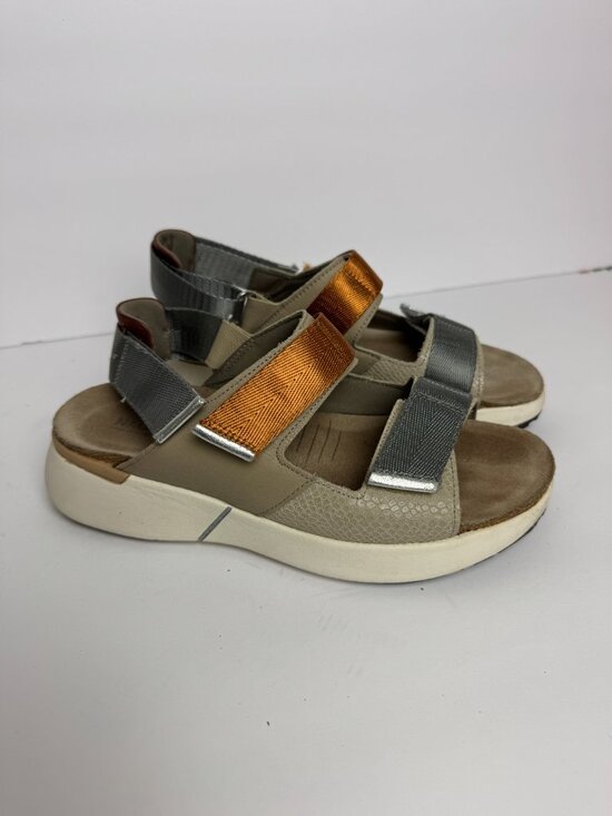 Naot Shoes - NAOT Odyssey Beige Lizard Combo Size 7